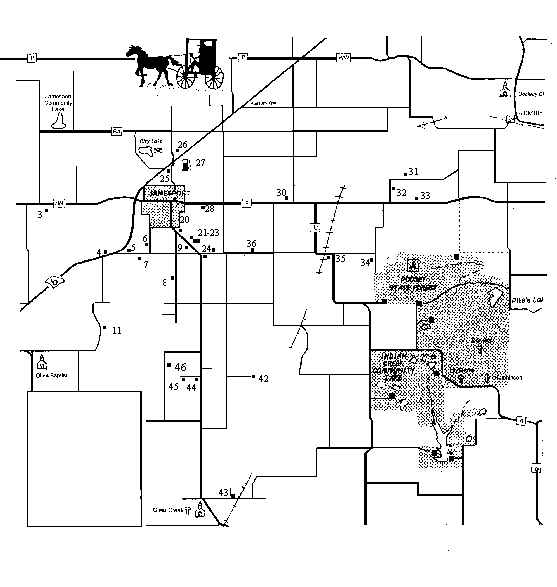 Jamesport country Map